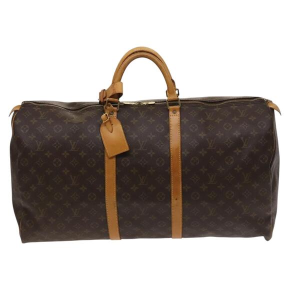 LOUIS VUITTON Monogram Keepall 60 Boston Bag M41422 - Picture 2 of 16
